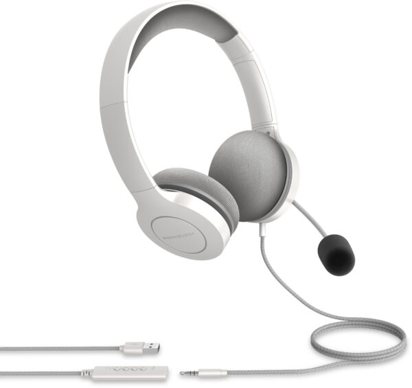 Prix Casque Energy Sistem Office 3 Blanc - Jack 3,5 mm / USB (452156) -  431.00 -  431.00