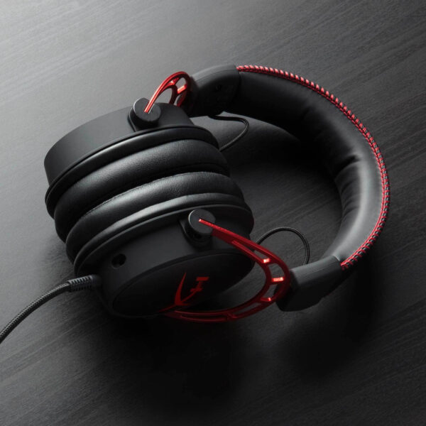 Casque-micro Gaming HyperX Cloud Alpha HX-HSCA-RD/EM - Jack 3,5 mm (4P5L1AM) – Image 2