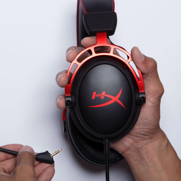 Casque-micro Gaming HyperX Cloud Alpha HX-HSCA-RD/EM - Jack 3,5 mm (4P5L1AM) – Image 4