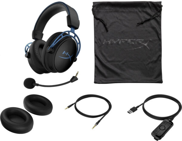 Casque-micro HyperX Cloud Alpha S HX-HSCAS-BL/WW - Jack 3,5 mm / USB (4P5L3AA) – Image 9