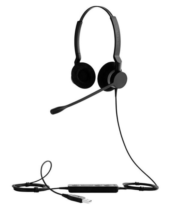 Prix Micro-casque filaire Jabra BIZ 2300 USB Microsoft Lync Duo (2399-823-109) -  1692.00 -  1692.00 – Image 5