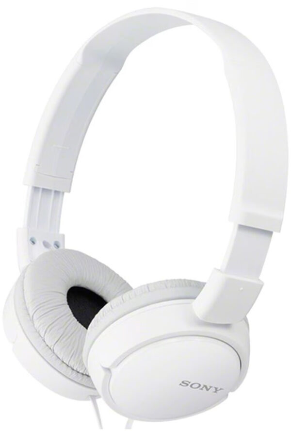 Casque Sony MDR-ZX110AP ‎Pliable avec Microphone - Jack 3,5 mm (MDRZX110APWZE)