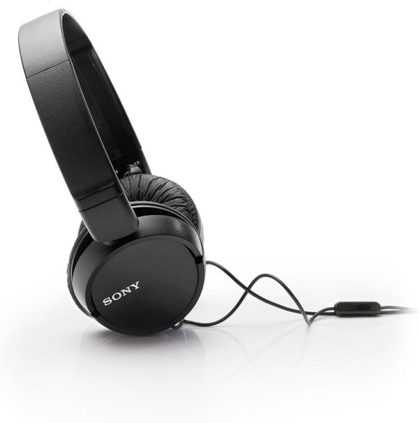 Casque Sony MDR-ZX110AP ‎Pliable avec Microphone - Jack 3,5 mm (MDRZX110APBZE) – Image 4