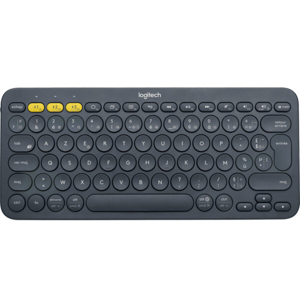 Clavier Bluetooth Multidispositif LOGITECH K380 Français (AZERTY) (920-007568)