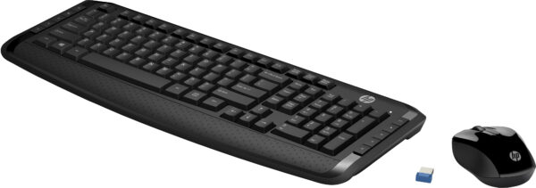 Clavier et souris sans fil HP 300 (AZERTY) (3ML04AA) – Image 2