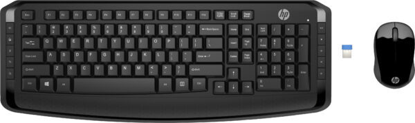 Clavier et souris sans fil HP 300 (AZERTY) (3ML04AA)