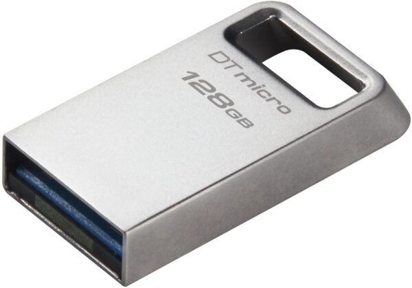 Clé USB Kingston DataTraveler Micro 3.1 USB Type-A 3.2 Gen 1 128 Go (DTMC3G2/128GB) – Image 2