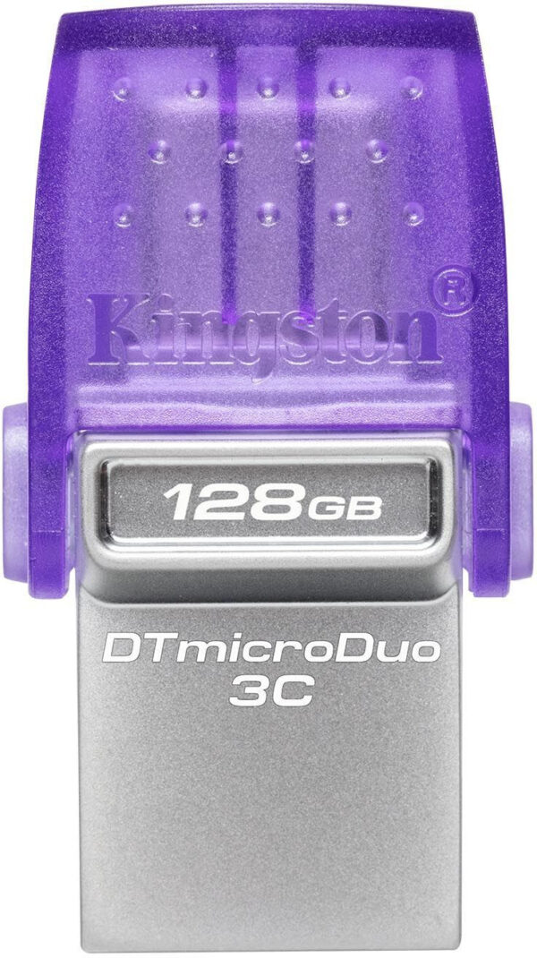 Clé USB Kingston DataTraveler microDuo 3C USB Type-A / Type-C 3.2 - 128 Go (DTDUO3CG3/128GB)