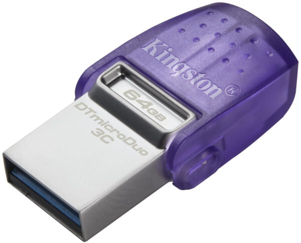 Prix Clé USB Kingston DataTraveler microDuo 3C USB Type-A / USB Type-C 3.2 - 64 Go (DTDUO3CG3/64GB) -  136.00 -  136.00 – Image 2