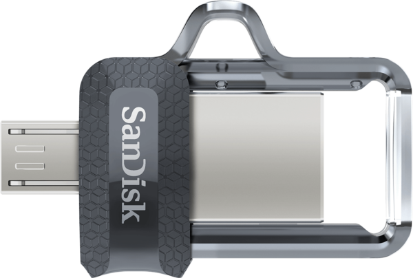 Clé USB SanDisk Ultra m3.0 double connectique micro-USB et USB 3.0 - 32 Go (SDDD3-032G-G46) – Image 2