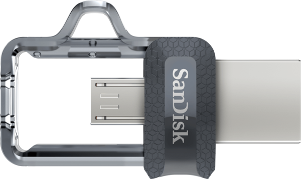 Clé USB SanDisk Ultra m3.0 double connectique micro-USB et USB 3.0 - 32 Go (SDDD3-032G-G46) – Image 5