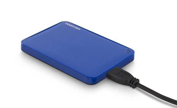 Prix Disque dur externe Toshiba Canvio CONNECT II - 1TB USB 3.0 Bleu -  -  – Image 4