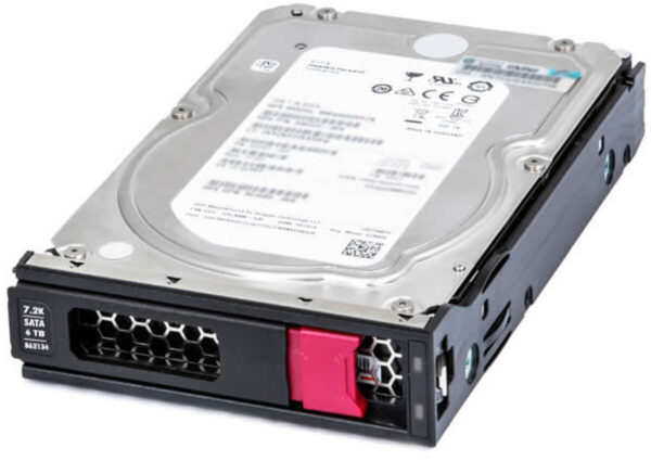 Disque dur HPE 6TB SATA 7.2K LFF LP 512e DS HDD (861742-B21) – Image 2