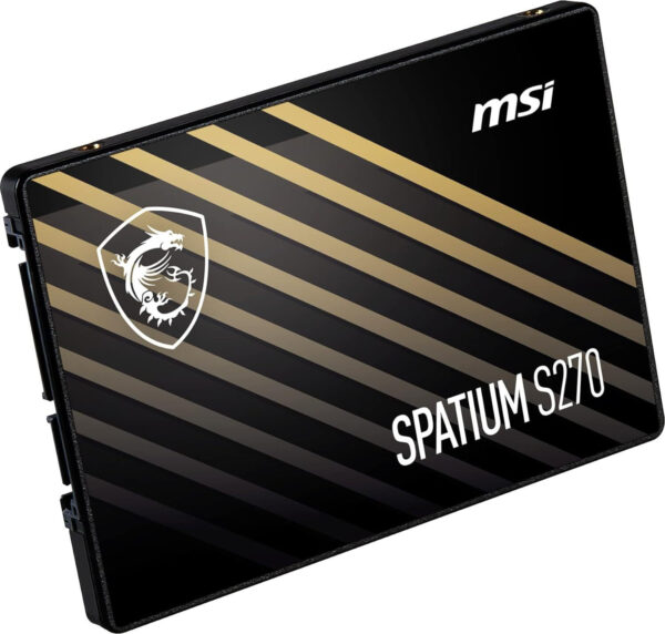 Prix Disque Dur interne SSD MSI Spatium S270 SATA 2.5” 480GB (S78-440E350-P83) -  - 