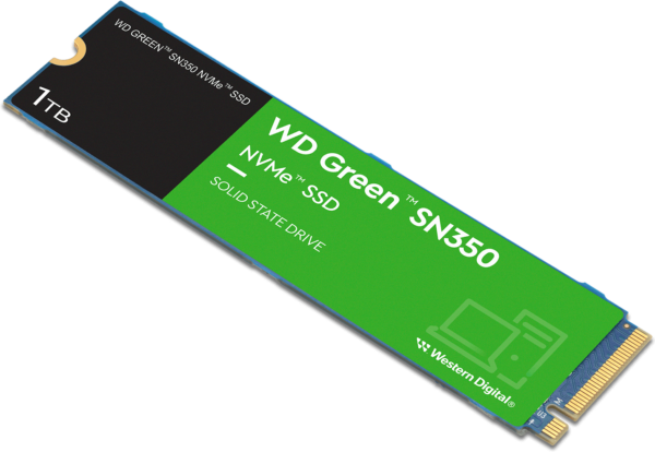 Disque dur interne SSD WD Green SN350 M.2 2280 PCI 3D NAND NVMe 1 To (WDS100T3G0C-00AZL0) – Image 3