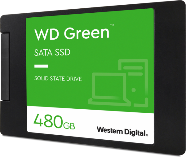 Prix Disque dur interne SSD SATA Western Digital Green™ SATA 2.5" 480 Go (WDS480G3G0A) -  -  – Image 2