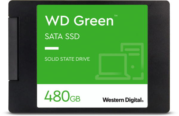 Prix Disque dur interne SSD SATA Western Digital Green™ SATA 2.5" 480 Go (WDS480G3G0A) -  -  – Image 3