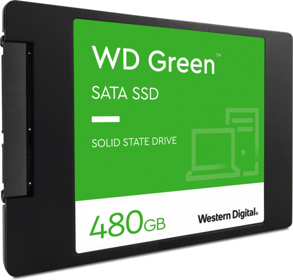 Prix Disque dur interne SSD SATA Western Digital Green™ SATA 2.5" 480 Go (WDS480G3G0A) -  - 