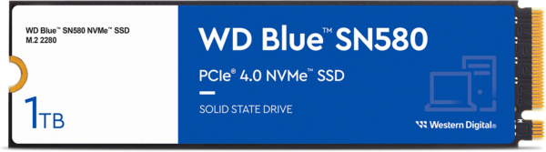 Disque dur interne SSD WD Blue SN580 M.2 2280 PCIe Gen4 x4 NVMe 1 To (WDS100T3B0E) – Image 2