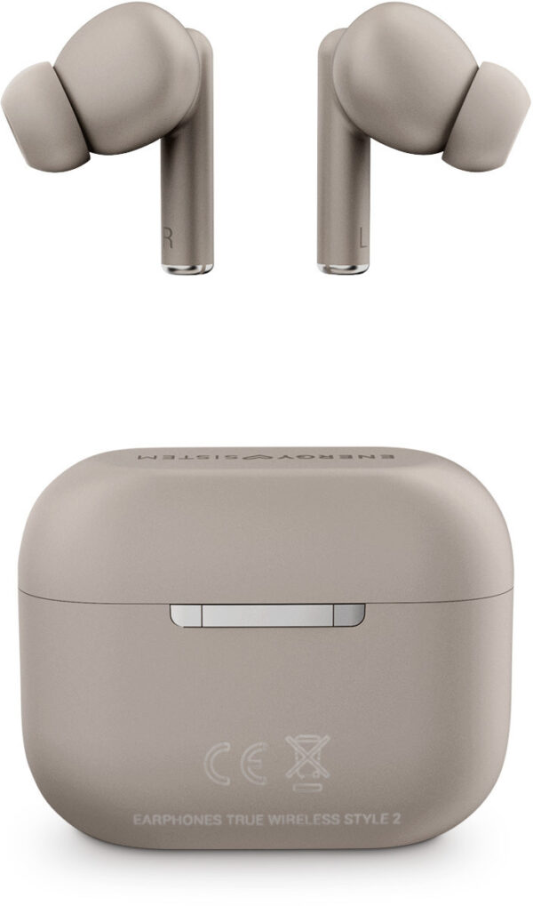 Prix Écouteurs Bluetooth Energy Sistem Style 2 True Wireless - Champagne (453160) -  287.00 -  287.00 – Image 5