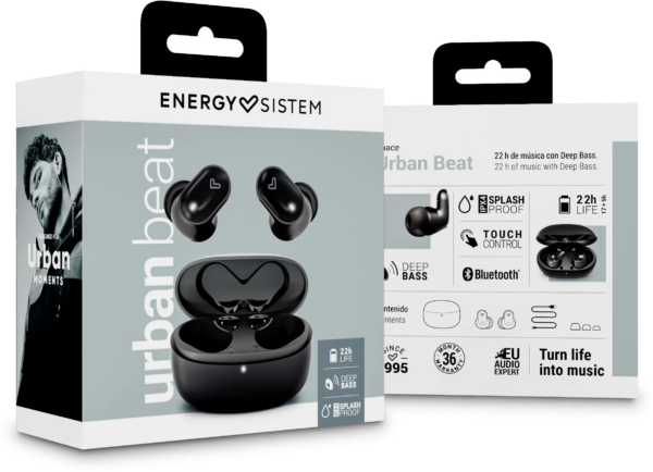 Prix Écouteurs Bluetooth Energy Sistem True Wireless Urban Beat Space (455218) -  287.00 -  287.00 – Image 6