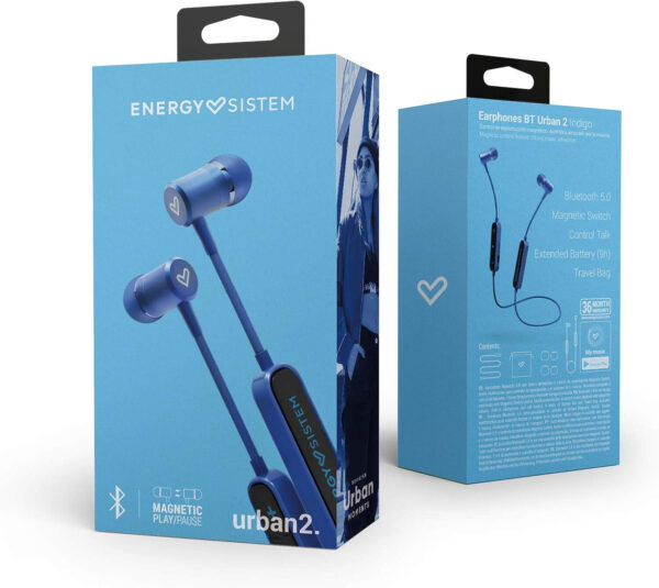 Prix Écouteurs Bluetooth Energy Sistem Urban 2 - Indigo (449156) -  143.00 -  143.00 – Image 8