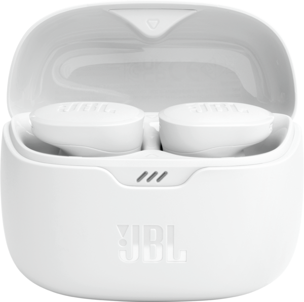 Écouteurs Bluetooth JBL Tune Buds - Blanc (JBLTBUDSWHT) – Image 2