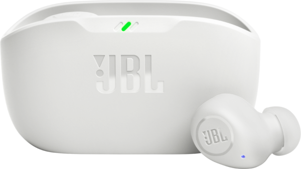 Écouteurs Bluetooth JBL Wave Buds - Blanc (JBLWBUDSWHT)