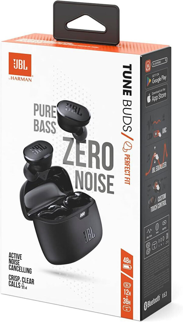 Prix Écouteurs Bluetooth JBL Tune Buds - Noir (JBLTBUDSBLK) -  1330.00 -  1330.00 – Image 9