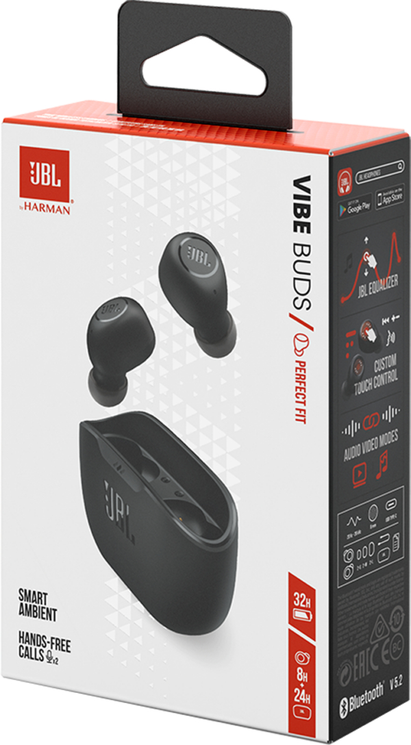 Écouteurs Bluetooth JBL Wave Buds - Noir (JBLWBUDSBLK) – Image 9