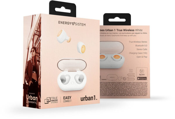 Prix Écouteurs Energy Sistem Urban 1 True Wireless - Blanc (449774) -  287.00 -  287.00 – Image 6