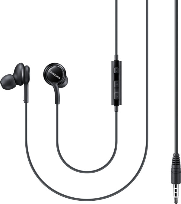 Écouteurs Samsung earphones Noir - Jack 3,5 mm (EO-IA500BBEGWW) – Image 4