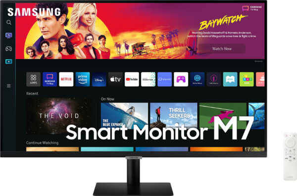 Écran 32" 4K Samsung M7 Plat SMART - Format 16:9 - (LS32BM700UMXZN)