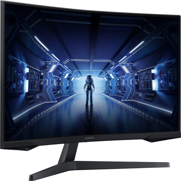 Écran incurvé 32" Samsung WQHD Odyssey G5 144 Hz - Courbure 1000R (LC32G55TQWMXZN) – Image 2