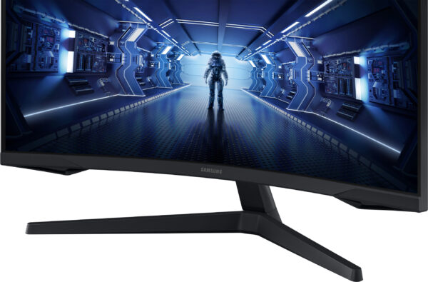 Écran incurvé 32" Samsung WQHD Odyssey G5 144 Hz - Courbure 1000R (LC32G55TQWMXZN) – Image 3