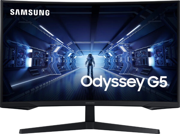 Écran incurvé 32" Samsung WQHD Odyssey G5 144 Hz - Courbure 1000R (LC32G55TQWMXZN)