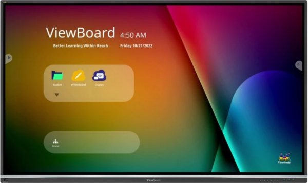 Écran interactif Viewsonic ViewBoard® 75" 4K (IFP7550)