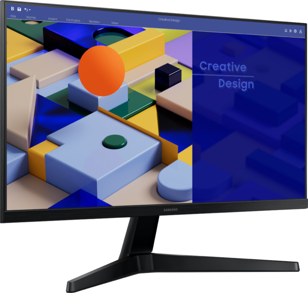 Écran Plat 27" Samsung Essential Monitor S3 S31C (LS27C310EAMXZN) – Image 2