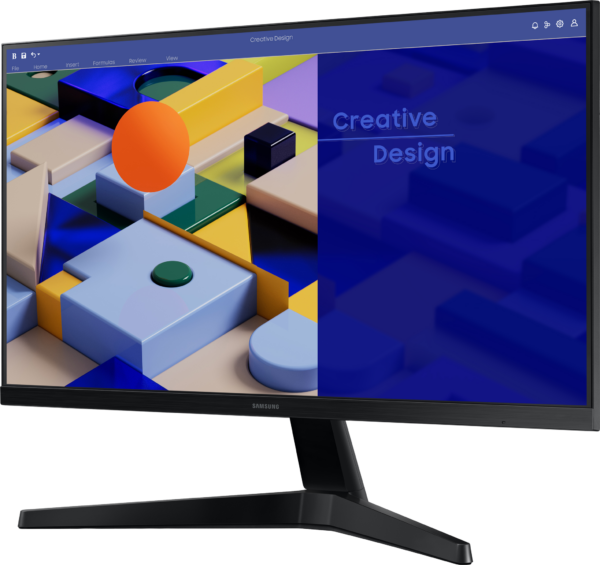 Écran Plat 27" Samsung Essential Monitor S3 S31C (LS27C310EAMXZN) – Image 3