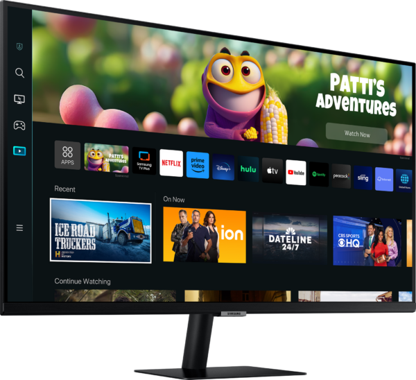 Écran Plat 32" Samsung Smart Monitor M5 (LS32CM500EMXZN) – Image 2