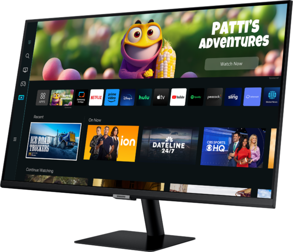 Écran Plat 32" Samsung Smart Monitor M5 (LS32CM500EMXZN) – Image 3