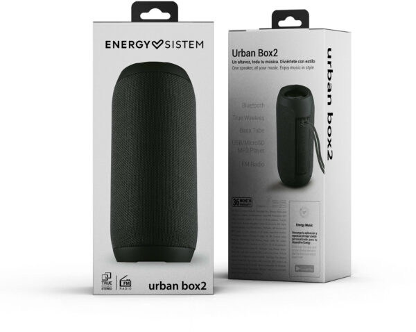 Enceinte portable Energy Sistem Urban Box 2 Onyx (449323) – Image 5