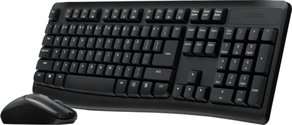 Prix Ensemble sans fil souris + clavier Rapoo X1800PRO (AZERTY Français) -  234.00 -  234.00 – Image 2