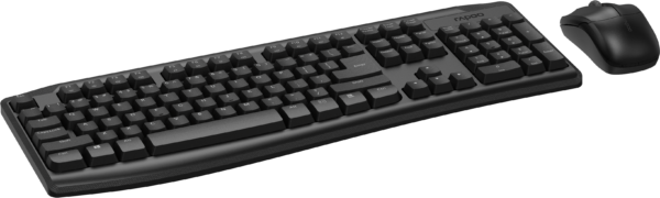 Prix Ensemble sans fil souris + clavier Rapoo X1800PRO (AZERTY Français) -  234.00 -  234.00 – Image 3