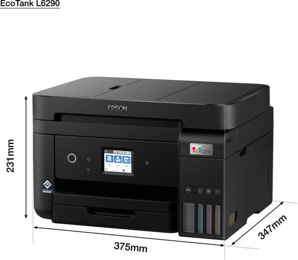 Prix Epson EcoTank L6290 Imprimante pro multifonction à réservoirs rechargeables (C11CJ60405) -  7320.00 -  7320.00 – Image 13