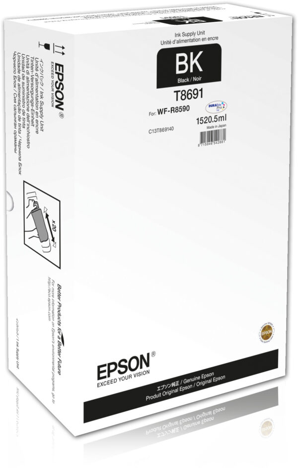 Epson Unité d'alimentation en encre Noire XXL (C13T869140) – Image 3