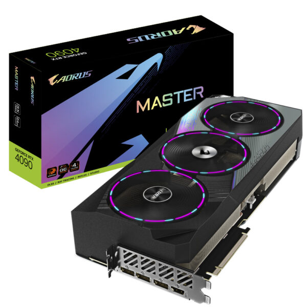 Prix Gigabyte AORUS GeForce RTX 4090 MASTER 24G NVIDIA 24 Go GDDR6X (GV-N4090AORUS M-24GD) -  -  – Image 9