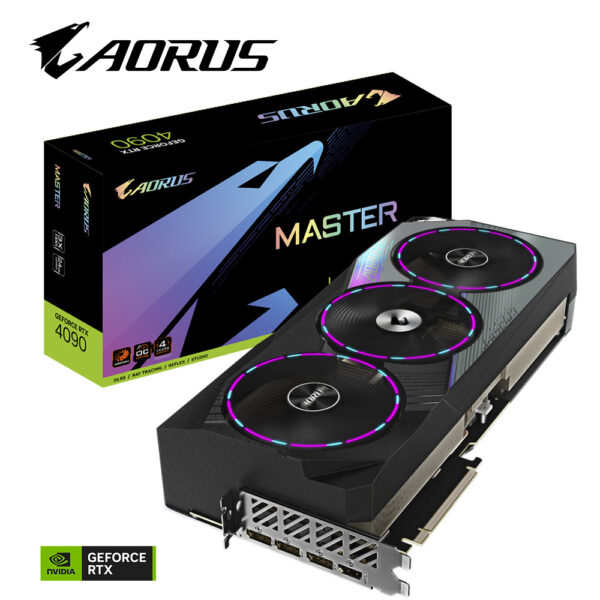 Prix Gigabyte AORUS GeForce RTX 4090 MASTER 24G NVIDIA 24 Go GDDR6X (GV-N4090AORUS M-24GD) -  -  – Image 10