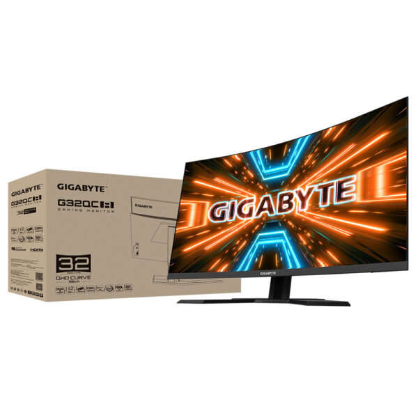 Prix Gigabyte G32QC A écran plat de PC 80 cm (31.5") 2560 x 1440 pixels 2K Ultra HD LED Noir (G32QC A) -  -  – Image 7