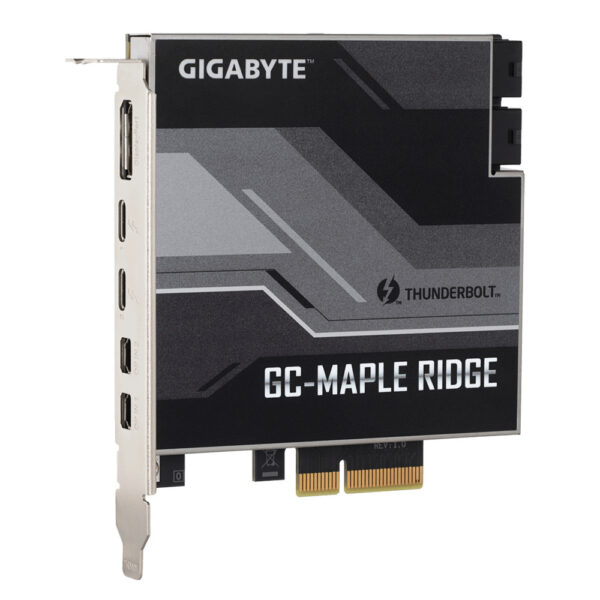 Prix Gigabyte GC-MAPLE RIDGE carte et adaptateur d'interfaces Interne DisplayPort, Mini DisplayPort, Thunderbolt 4, USB 3.2 Gen 2 -  -  – Image 2